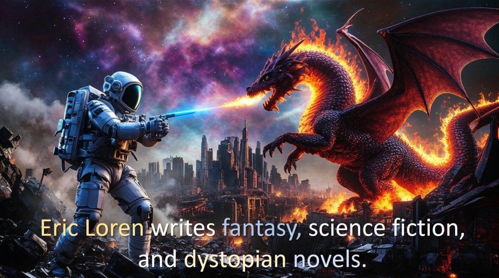 Eric Loren writes fantasy, science fiction, and dystopian novels